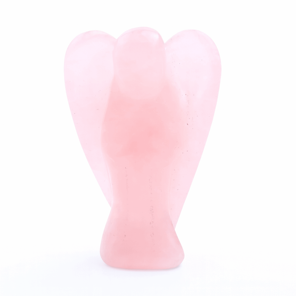 Αγγελάκι ροζ χαλαζίας τσέπης