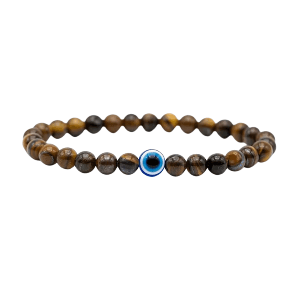 Ενεργειακό βραχιόλι μάτι της τίγρης με ματάκι